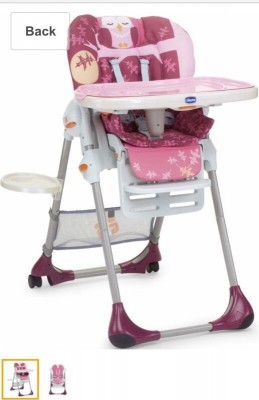 Chicco polly Mrs owl highchair
