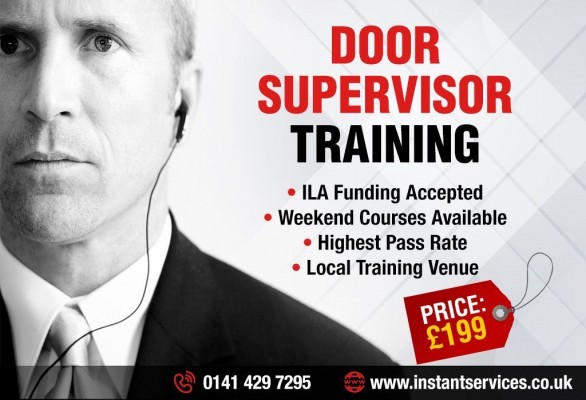 SIA Security Licence Training | Door Supervisor Courses | ILA Funding Accepted