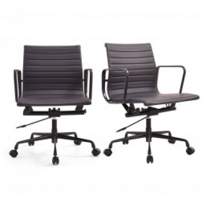 Limited Edition Black Eames Style Office Chairs