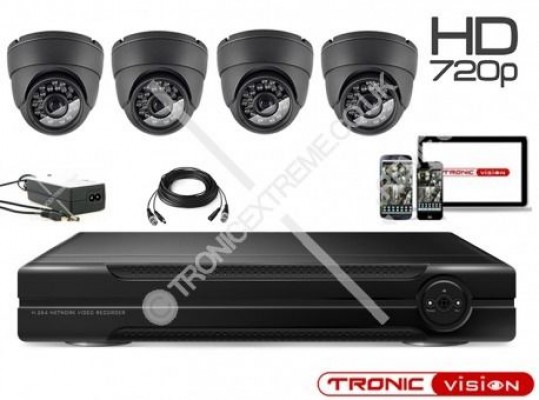 HD 720P 4 CAMERA CCTV KIT