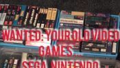 WANTED: Your Old Video Games (Nintendo, Sega - Super SNES, Gamebo